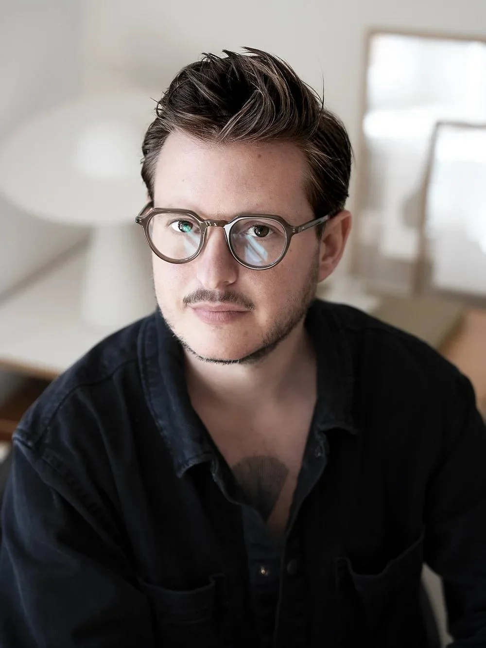 Vincent Templin in seinem Studio